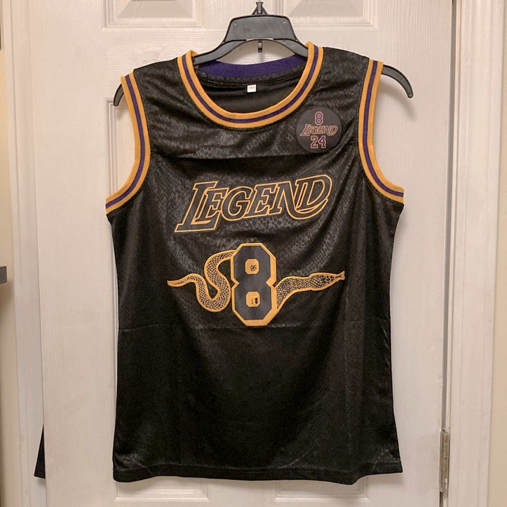 8 LEGEND YOUTH BASKETBALL JERSEY #24 SPORT T- SHIRT JERSEY  KIDS